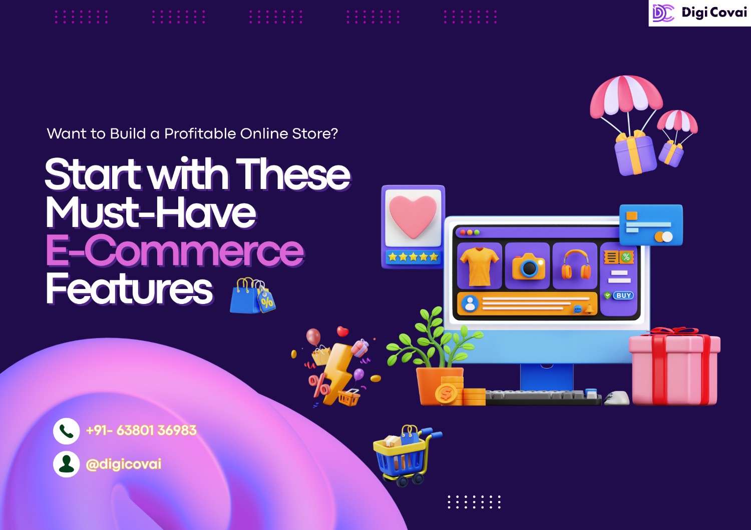 What are the must-have features of a successful E-Commerce site?